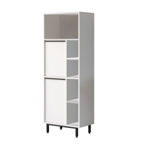 Dulap alb din metal 160 cm Ovy The Home Collection