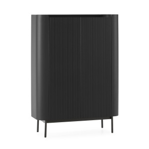 Dulap negru 140 cm Willa Quiet Object