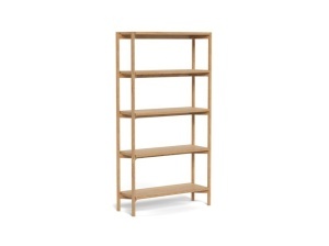 Etajera din lemn maro 160 cm Braidwood Art Quiet Object