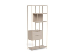 Etajera din metal gri 185 cm Seaford Avy Quiet Object