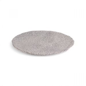 Farfurie intinsa gri din ceramica 26 cm Newlithic Seletti