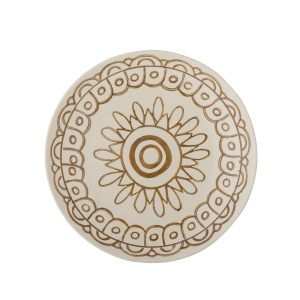 Farfurie intinsa portocalie din ceramica 20 cm Maple Creative Collection