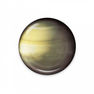 Farfurie pentru desert multicolora din portelan 17 cm Saturn Seletti