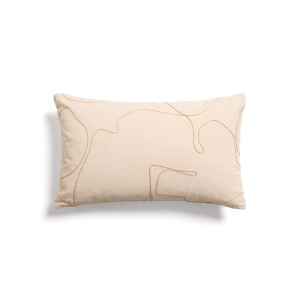 Fata de perna bej din bumbac 30x50 cm Dibel Kave Home