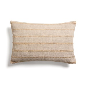 Fata de perna bej din fibre 40x60 cm Riena Kave Home