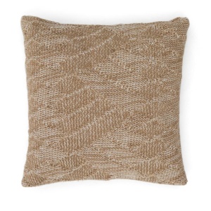 Fata de perna bej din fibre naturale 45x45 cm Melyan Kave Home