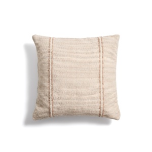 Fata de perna bej din fibre sintetice 45x45 cm Drati Kave Home
