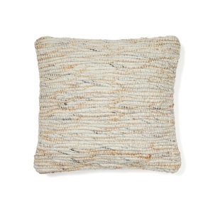 Fata de perna crem din fibre naturale 45x45 cm Selise Kave Home