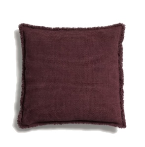 Fata de perna maro ciocolata din bumbac 45x45 cm Meral Kave Home