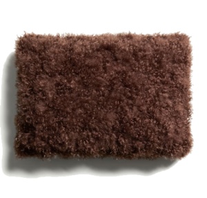 Fata de perna maro ciocolata din fibre sintetice 40x60 cm Seruva Kave Home