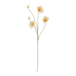 Floare artificiala multicolora din fibre sintetice 110 cm Poppy Bloomingville