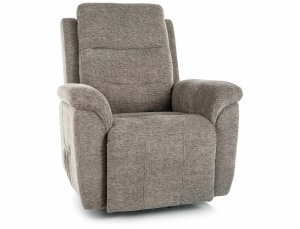 Fotoliu recliner gri din textil Morgan The Home Collection