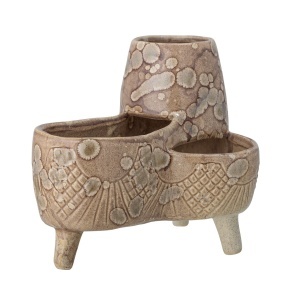 Ghiveci crem din ceramica 17 cm Shaya Creative Collection