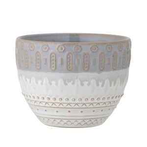 Ghiveci gri din ceramica 14 cm Basel Creative Collection
