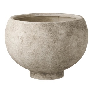 Ghiveci gri din ceramica 26 cm Bliss House Nordic