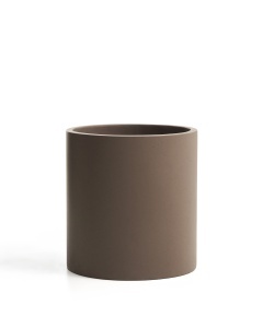 Ghiveci maro din ciment 52 cm Aiguablava Kave Home