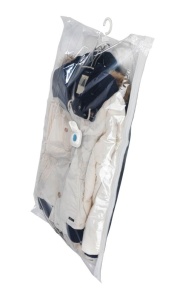 Husa pentru haine transparenta din plastic Garment Wenko
