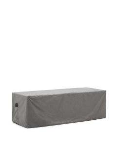 Husa pentru masa dining gri din textil 115x300 cm Iria Kave Home
