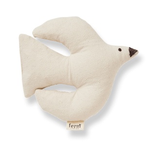 Jucarie alba din bumbac Swif Ferm Living