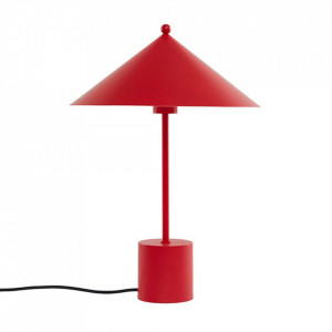 Lampa birou rosie din metal 50 cm Kasa Oyoy