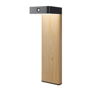 Lampa solara pentru exterior neagra/maro din metal Nordis Maytoni