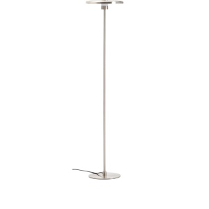Lampadar argintiu din metal 130 cm Nuvira Kave Home