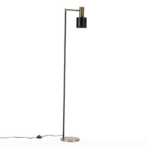 Lampadar auriu/negru din metal 163 cm Bingo Thai Natura