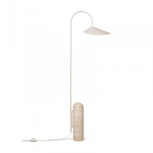 Lampadar crem din metal 136 cm Arum Ferm Living