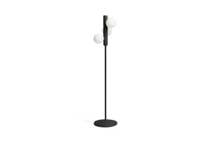 Lampadar negru din metal cu 3 becuri 137 cm Kaktee FEST