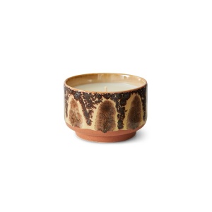 Lumanare parfumata cu suport multicolor din ceramica 9 cm 70s ceramics Kyoto HKliving