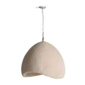 Lustra alb antic din fibre naturale Sibille Large Vical Home