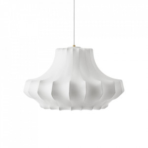 Lustra alba din rasina si otel Phantom Medium Normann Copenhagen