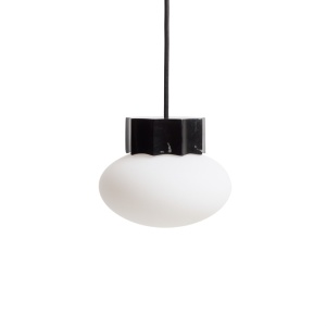 Lustra alba/neagra din marmura Idela Kave Home