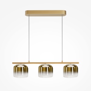 Lustra aurie din metal cu 3 LED-uri Spirito Maytoni