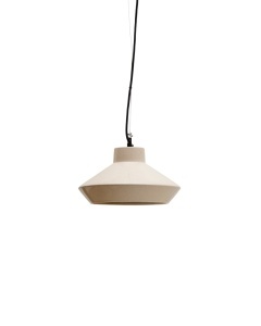 Lustra bej din ceramica Portol Kave Home