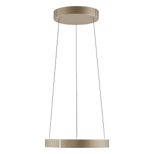 Lustra maro din metal cu 2 LED-uri PURE E-Clipse Zuma Line
