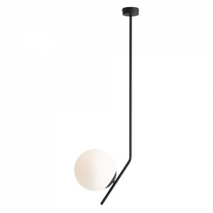 Lustra neagra din metal Gallia Long Quiet Object