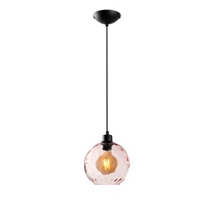 Lustra roz din metal Benek The Home Collection