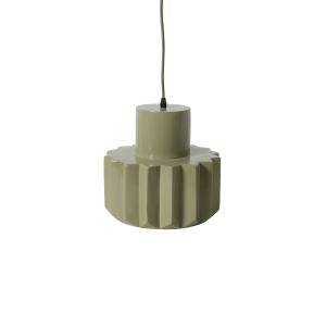 Lustra verde salvie din ceramica Stellar HKliving