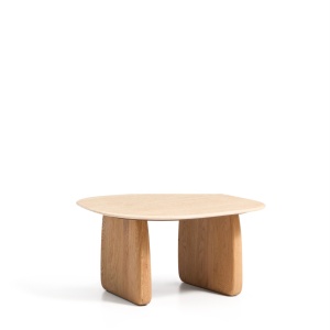 Masa de cafea crem din piatra 70x71 cm Pirita Kave Home