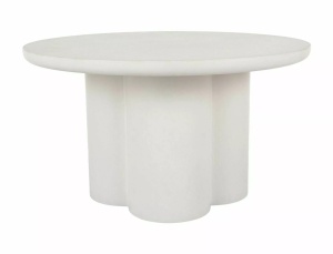 Masa de cafea ecru 80 cm Rosalia The Home Collection