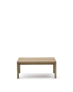 Masa de cafea exterior maro din lemn 83x83 cm Ambra Kave Home