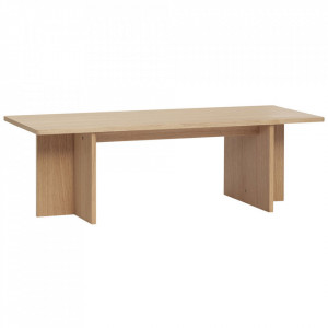 Masa de cafea maro din lemn 50x120 cm Split Hubsch