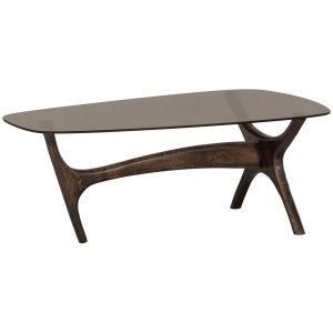 Masa de cafea maro din lemn 60x110 cm Flash Woood