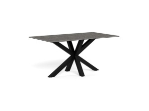 Masa dining din ceramica neagra 90x160 cm Heaven Quiet Object