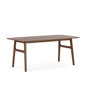 Masa dining din lemn maro 90x180 cm Kenneth Thai Natura