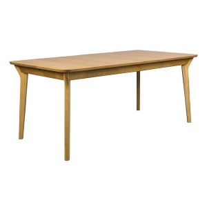 Masa dining extensibila maro din lemn 90x180(220) cm Ellen Natural Zuiver