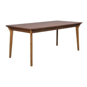 Masa dining extensibila maro din lemn 90x180(220) cm Ellen Walnut Zuiver