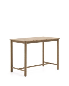 Masa dining exterior maro din lemn 78x138 cm Sori Kave Home