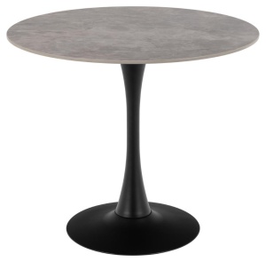 Masa dining gri din ceramica 90 cm Malta Batis Actona Company